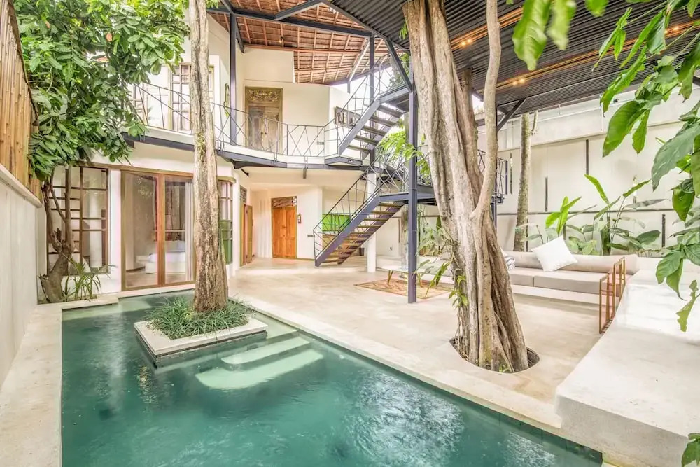 BA Villa 10 2 BR Stylish 2-br Villa With Pool 800m Canggu Beach