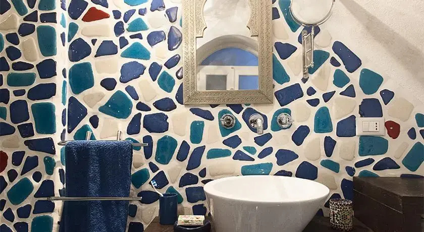 blue house
