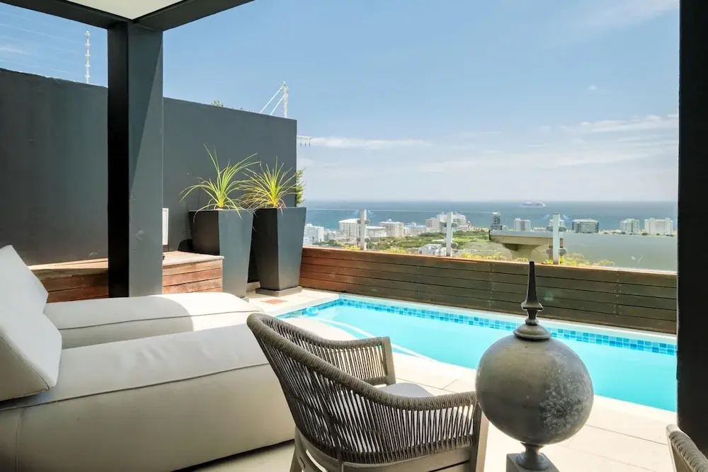 Top Urban Escape w Pool and Ocean View Villa Alexa