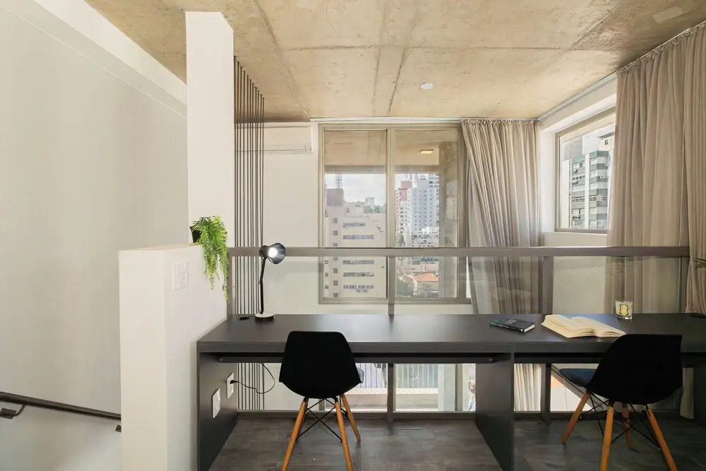Duplex com piscina e academia