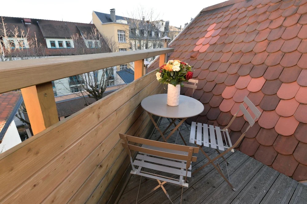La petite terrasse sur les toits