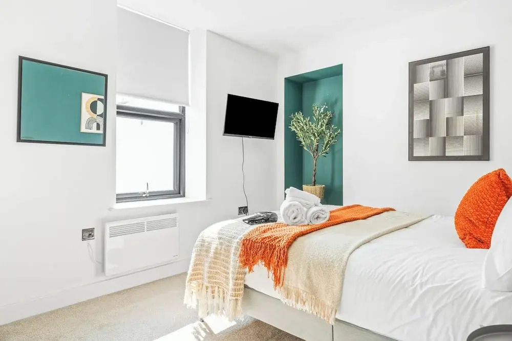 Boho Vista| Stylish Central1BR Flat in Cardiff Bay