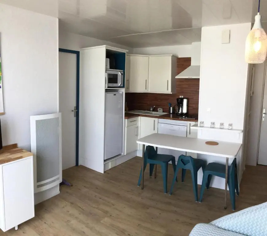 VUE OCEAN avec TERRASSE 30 m2 - 2 CHAMBRES parking privatif et piscine en été