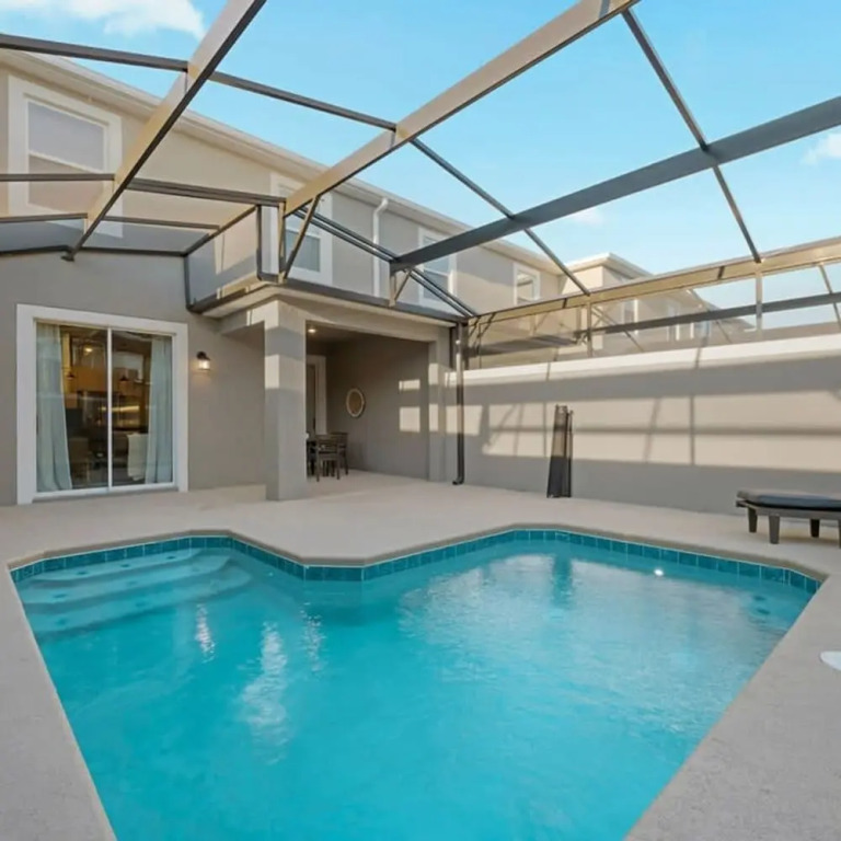 4224 Modern 4BD Private Pool - Near Disney