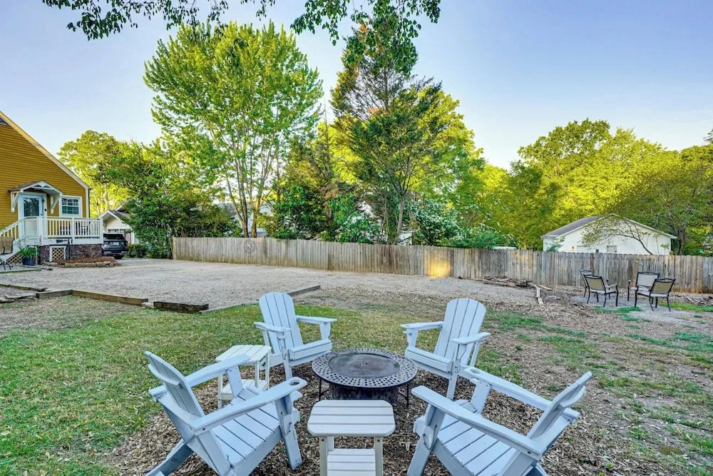 Walkable Location! Dtwn Cary Escape w/ Fire Pit