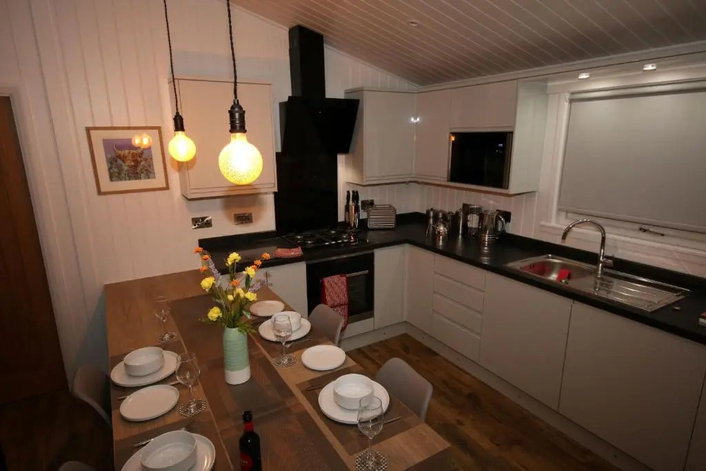 Balquhidder Braes Holiday Park Lodges, mostly with Hot Tubs and pet friendly, EV facilities