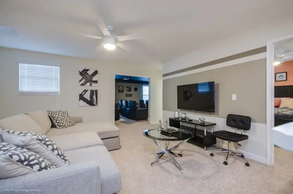 Themed Kids Room & Movie Theater Room 8 Bedroom Villa by Redawning