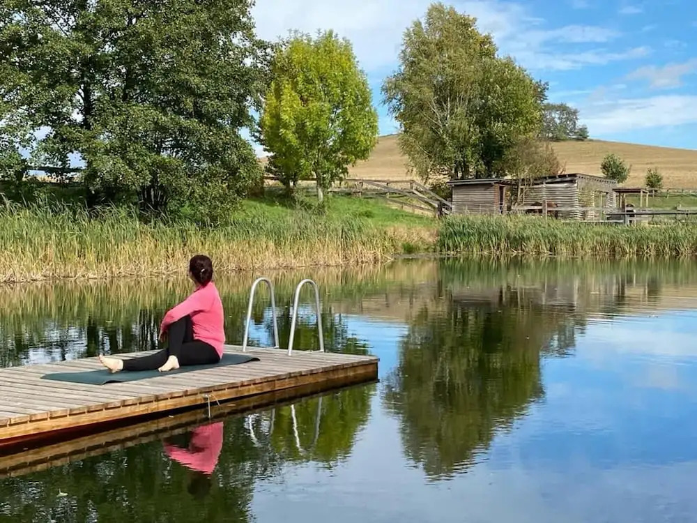 Tiny House in Ruhiger Alleinlage am Naturteich