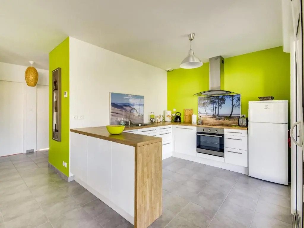 Maison contemporaine Biscarrosse, 7 pers., 3 ch., Wi-Fi, sur terrain 700m², proche activités et plages - FR-1-521-44