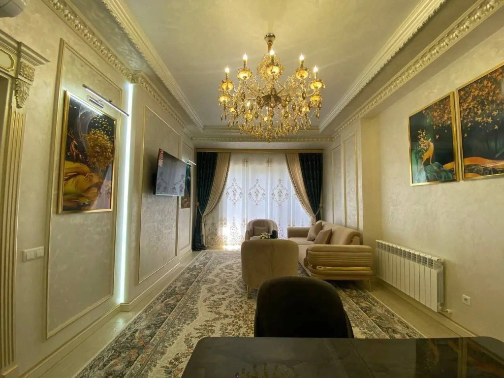 Апартаменты Khrustalny Dom | 2-Komnatnye Apartamenty S Vidom Na Fontan | Tashkent City Gardens