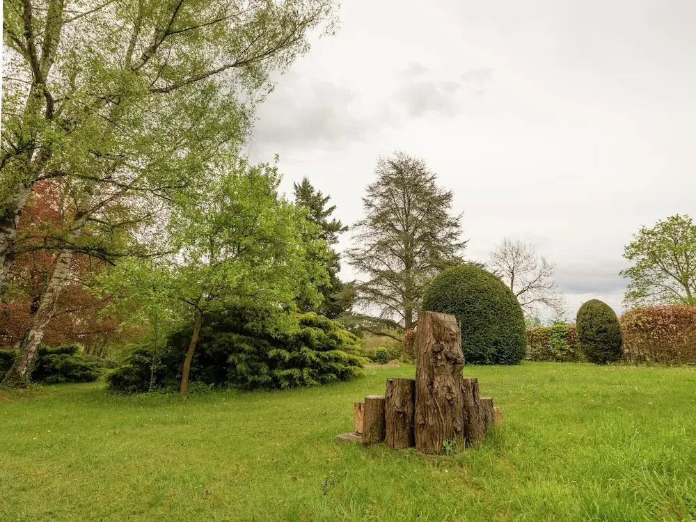 Beautiful manor house in a park near Rochefort