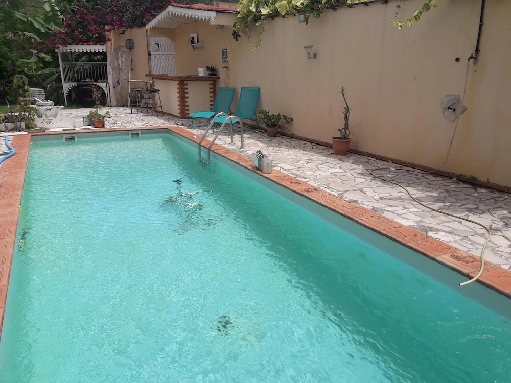 Apartment With 2 Bedrooms in Le Robert, With Wonderful sea View, Pool