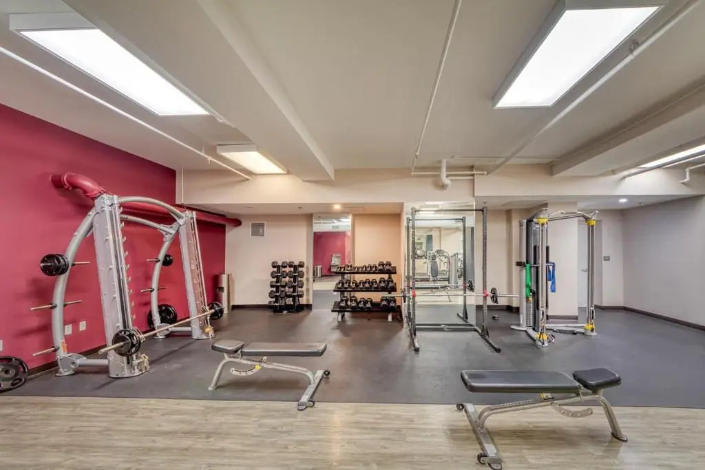 1BR Luxury Studio Historic Building, Parking, Rooftop Deck & Gym