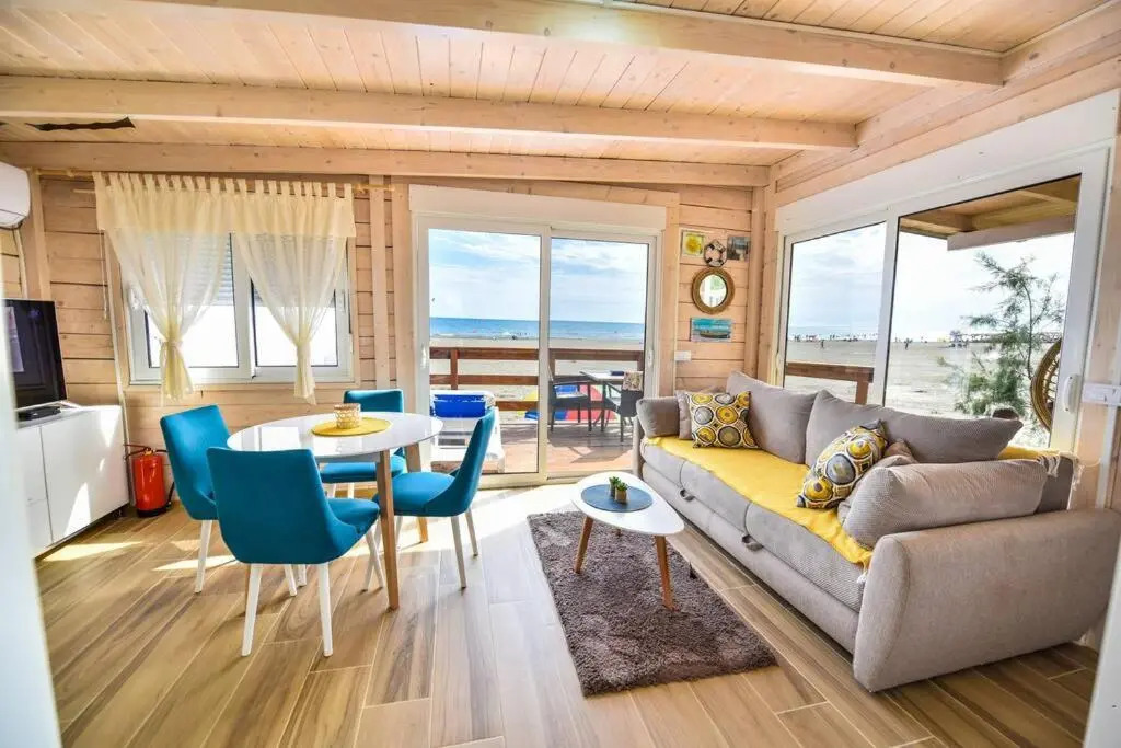 The Beach House with the magical sunsets