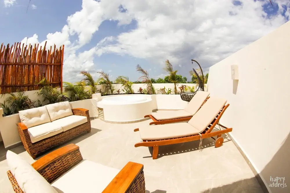 Villa Puerta Zama 2 BR with big terrace in Tulum by Happy Address