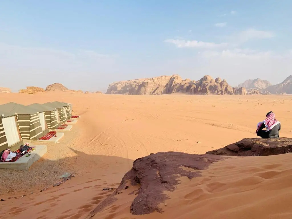 Wadi Rum FedEx camp