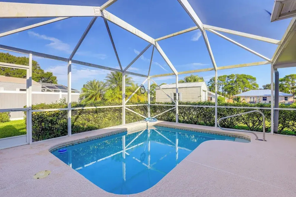 Charming St Lucie River Retreat w/ Pool & Dock!