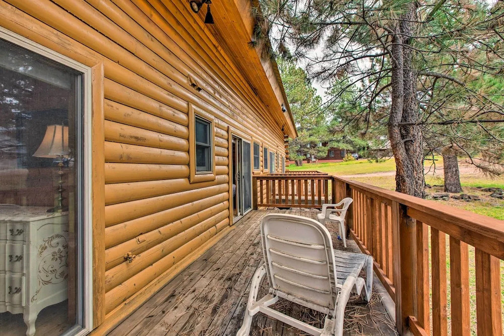3 Blks to Ski Lift: Angel Fire Cabin on Bus Rt
