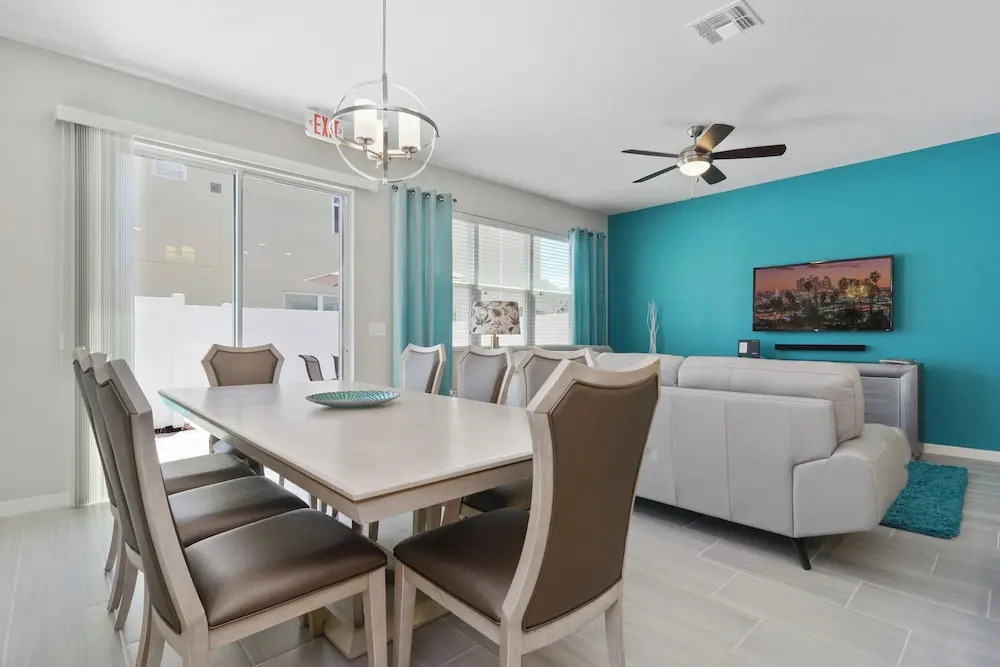 Wonderful 4 Bed Close to Disney w Gameroom 5150