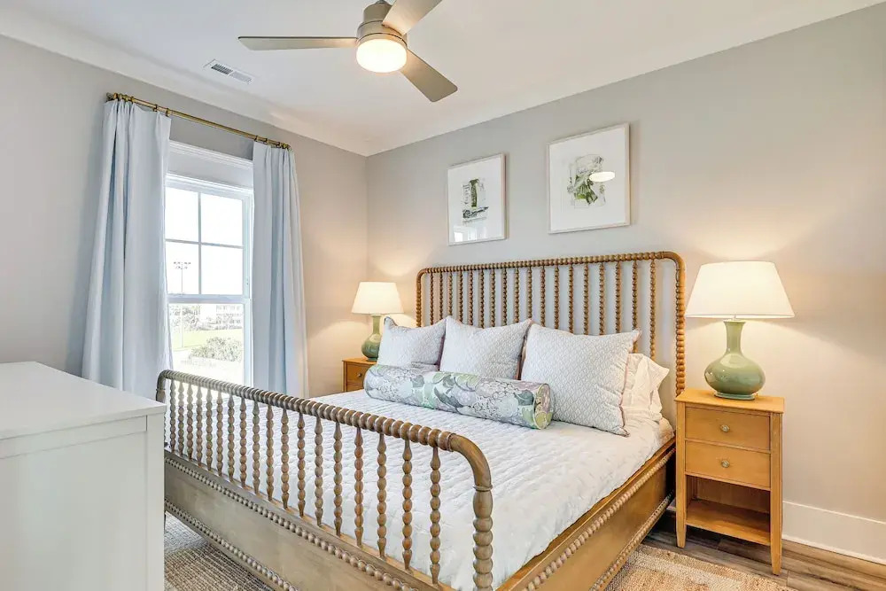 Walk to Beach: Coastal Oak Island Gem w/ Elevator!