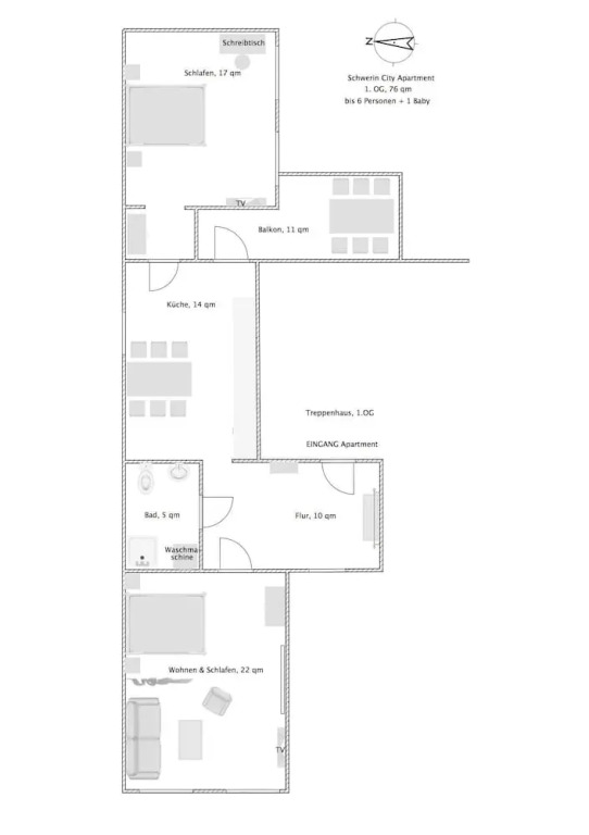 Schwerin City Apartment