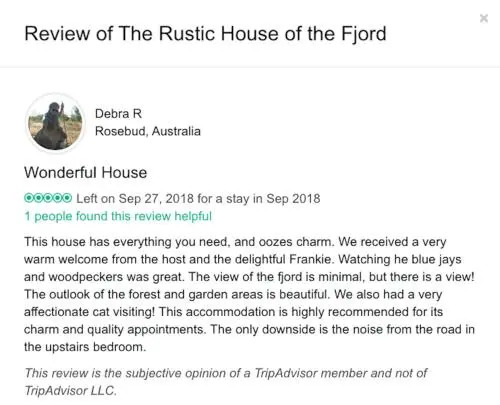 The Rustic House of the Fjord