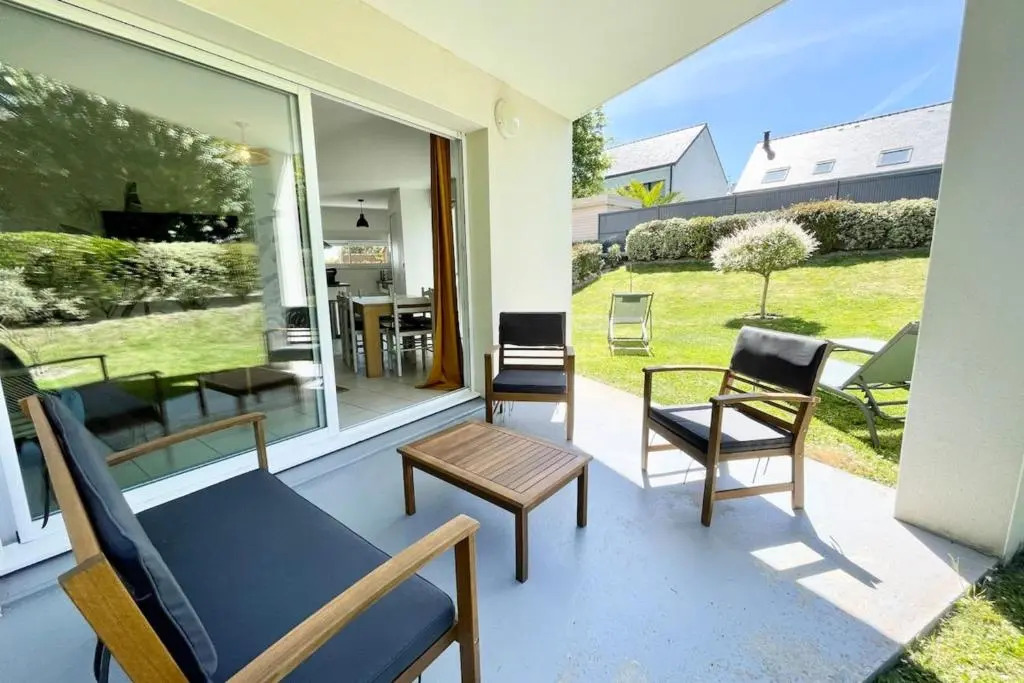 Charmant T3 Ultra Cosy Jardin 50m Des Plages