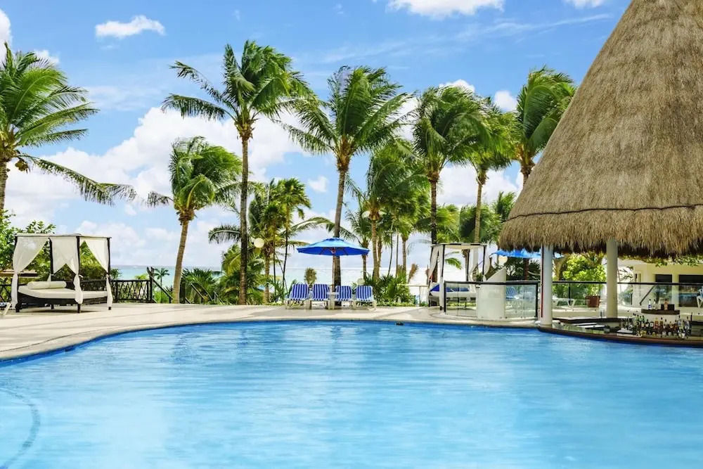Sunrise Double Room in Stunning Villa Playacar Ii