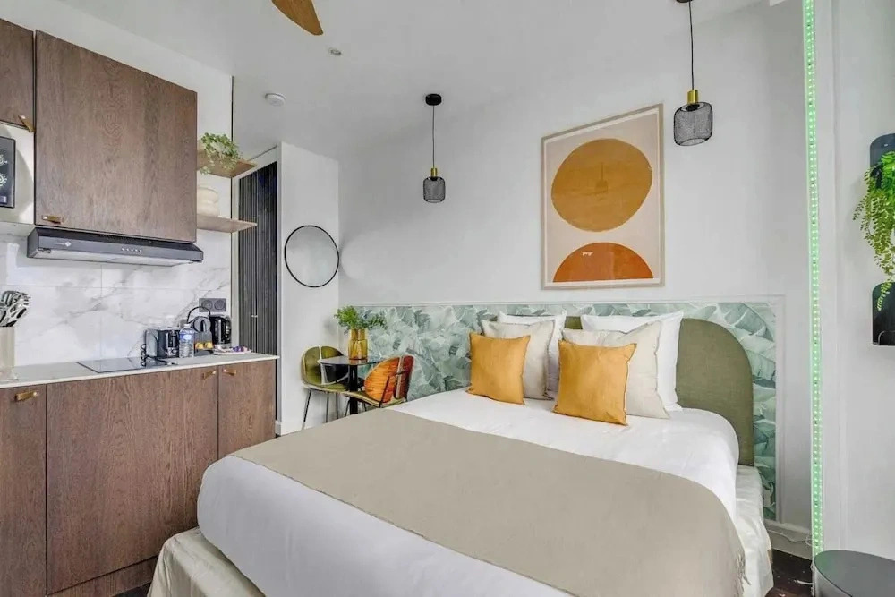 Charming Studio Apartment - AC- 2P - Nation
