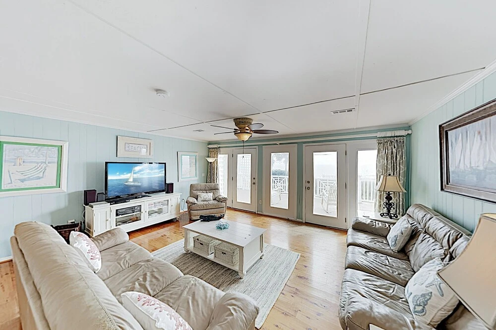 New Listing! Beachfront Home W/ Pool & Large Deck Home