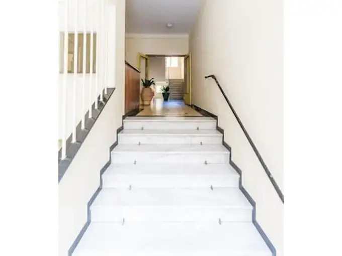 Bright flat in front of Acropolis metro