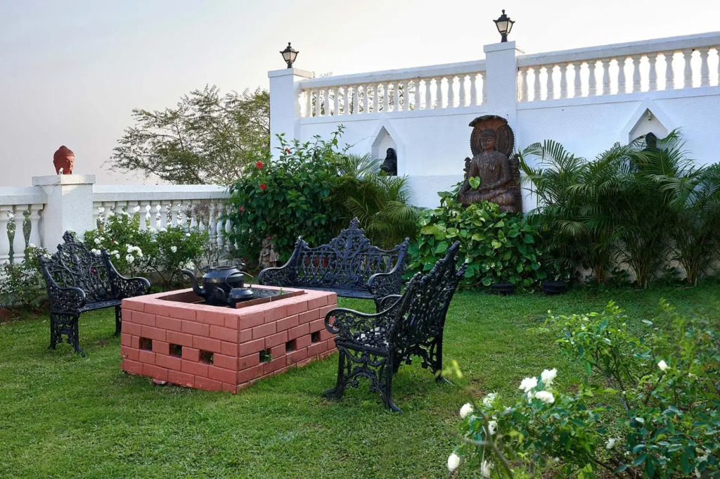Ananda Villa by StayVista - A serene escape with Mountain-view, Heritage interiors, Swimming pool & Lush lawn