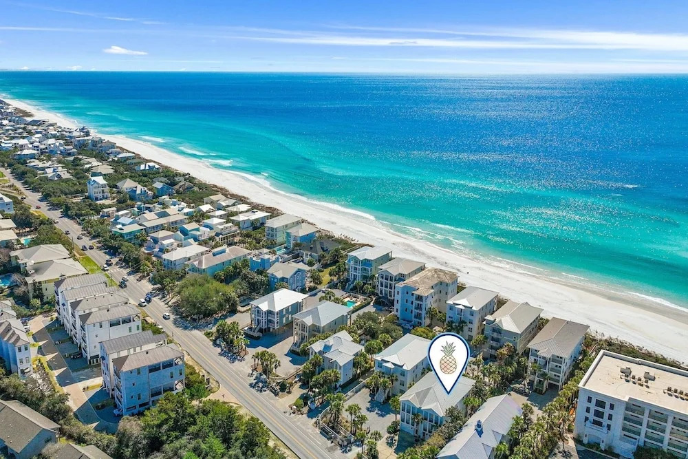 5BR Home w/ Pool Table in Seagrove - Steps From the Beach & Pool - Sleeps 12