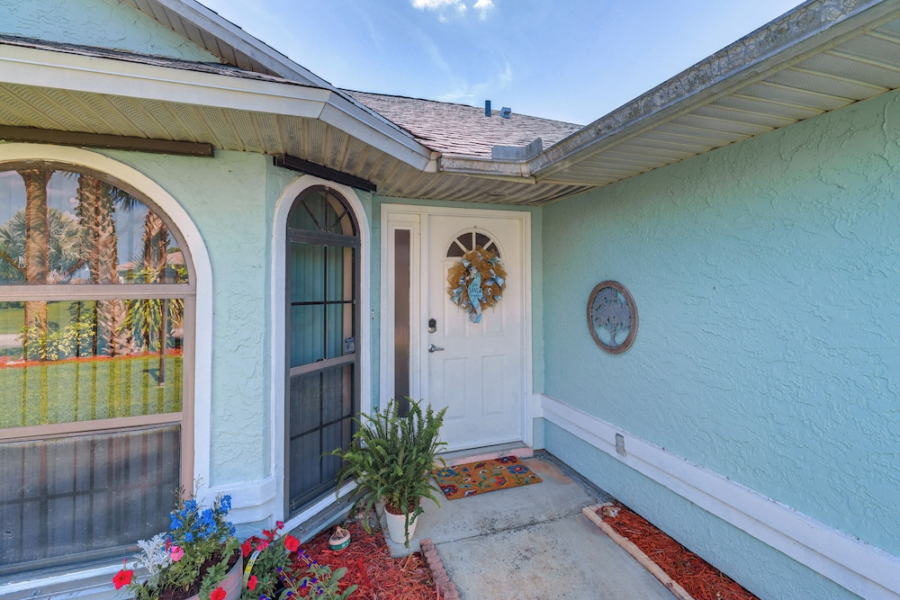 2 Mi to Water: Sebastian Home w/ Pool!