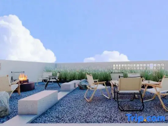 Haiyue Xiaozhu Free·Full Intelligent Black Light French Boyin Mountain Residence