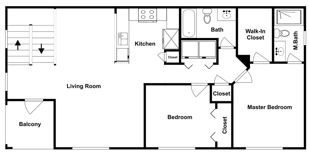 New Listing! Townhome W/ Pools & Balcony, By Beach 2 Bedroom Townhouse