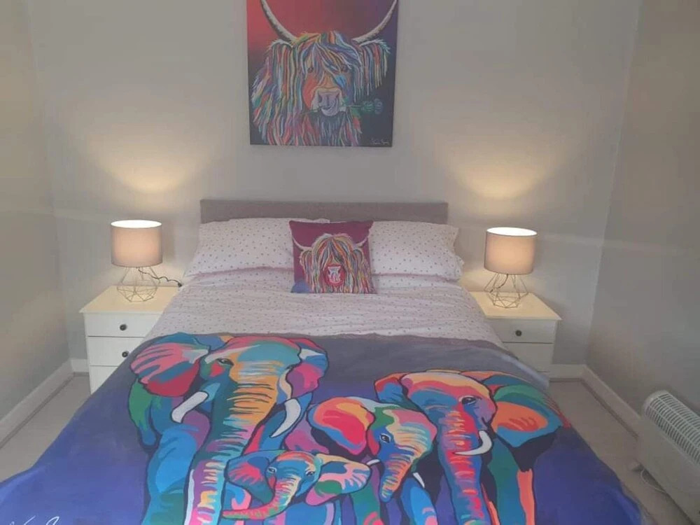 Modernised 1720s cottage Newton Stewart Scotland
