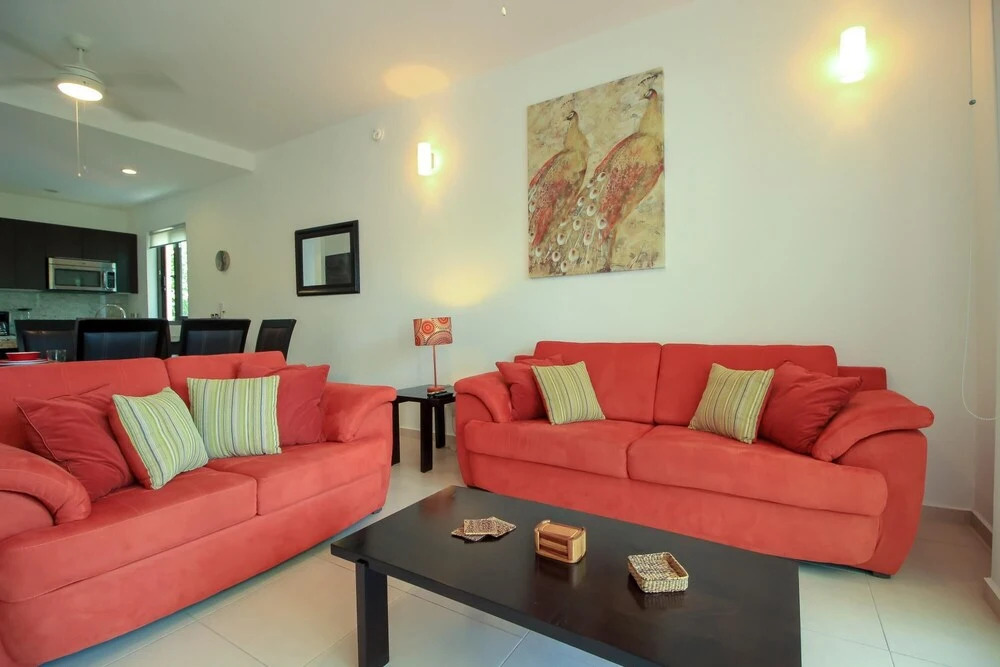 Lovely Family Condo Shared Pool BBQ Facilities Wellness Center in Akumal