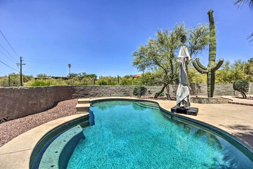 Tucson Desert Oasis w/ Private Pool & Patio