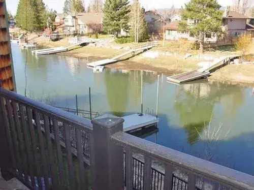 Private Boat Dock in Tahoe Keys by RedAwning