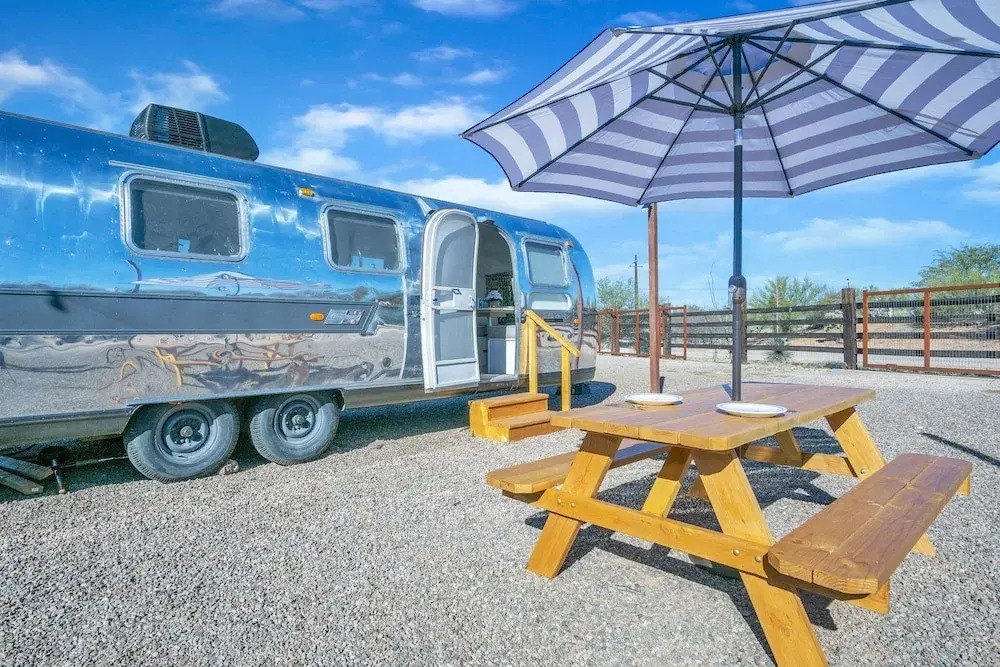 Vintage Airstream Near The Catalina Mountains 1 Bedroom Residence by Redawning