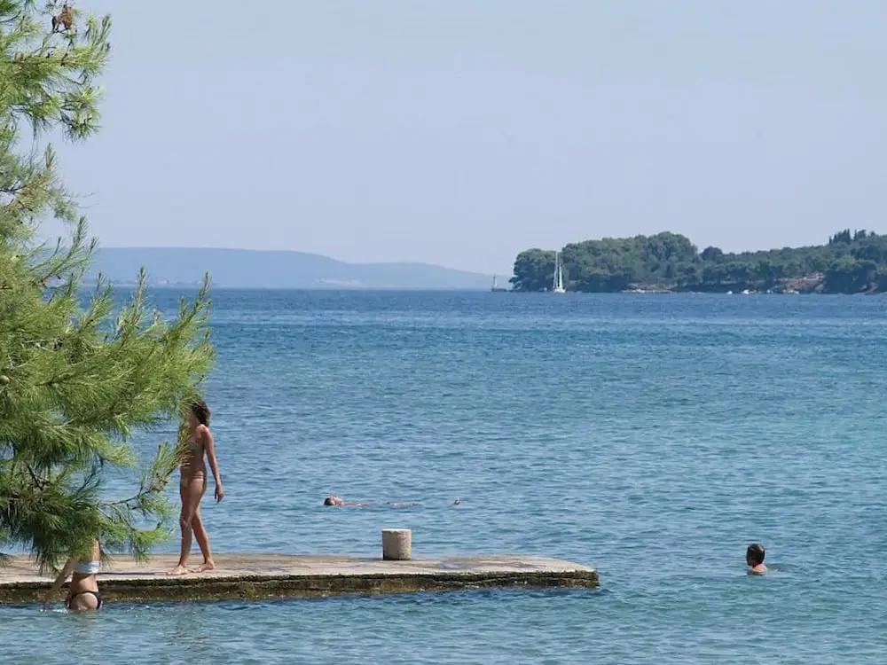 Very pleasant holiday house with sea view located in Preko on the island Ugljan