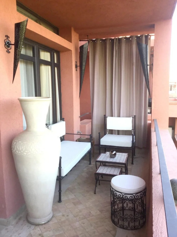 Apartment With 2 Bedrooms in Marrakech, With Pool Access, Furnished Te