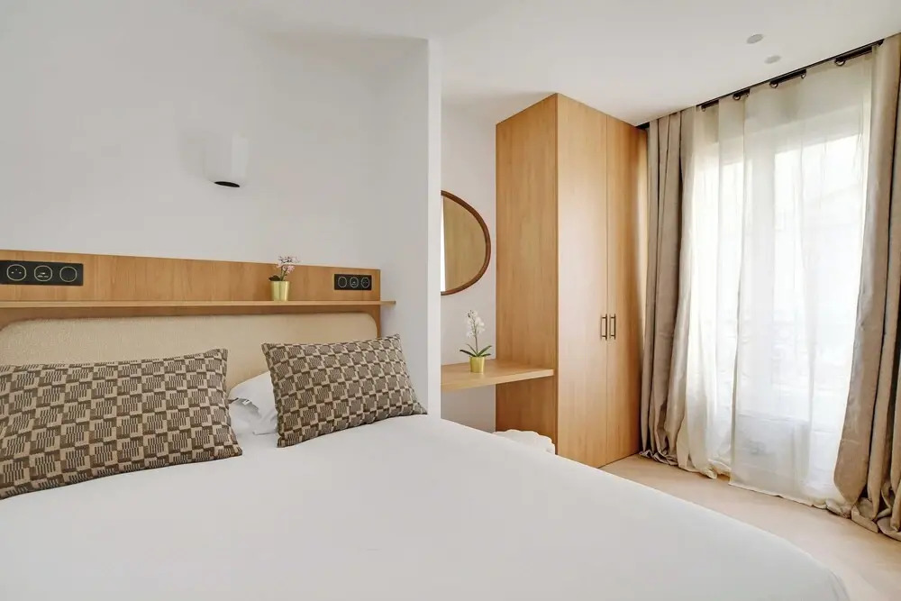 Elegant Apartment With AC - 3br-6p- Montorgueil
