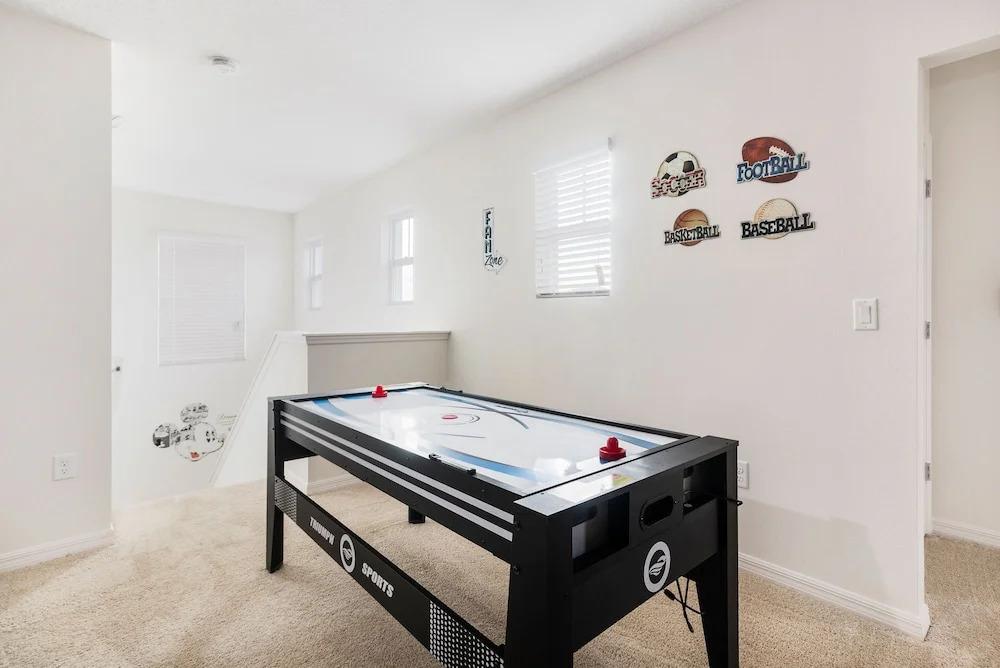 Solterra Resort Davenport FL Clubhouse Area - 7 Bedroom 6 Bath Home with Private Pool Spa - Lazy River 20 min from Disney