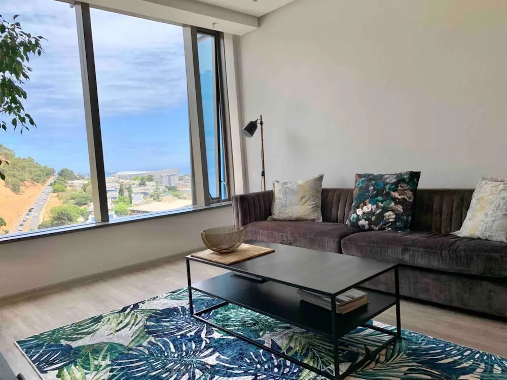 Brand New Modern High Rise Apartment With Sea And Mountain Views