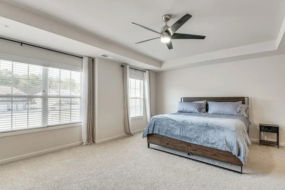 Near Atl! Spacious Townhome w/ Patio & WFH Setup