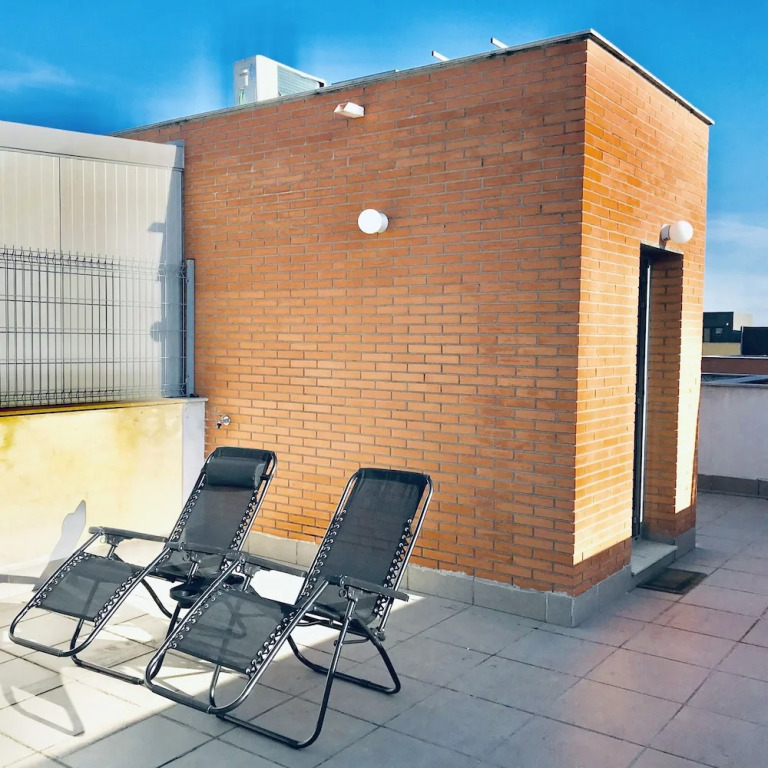 Loft 24 Terraza Alcorcon Parking Gratuito
