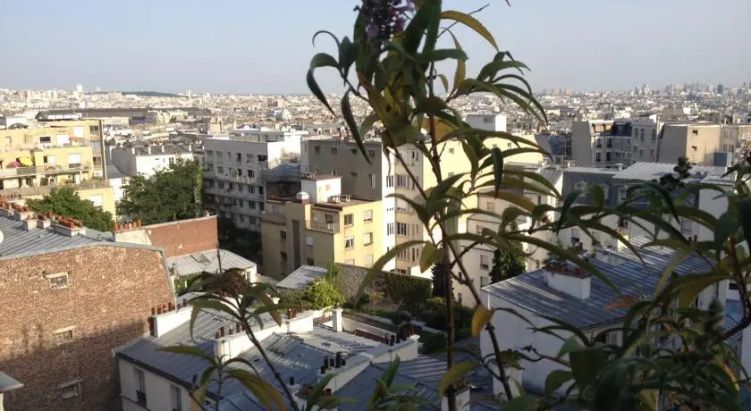 Montmartre vue sur Paris