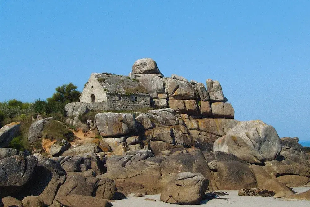 Stone House in Cleder Near Sandy Beach